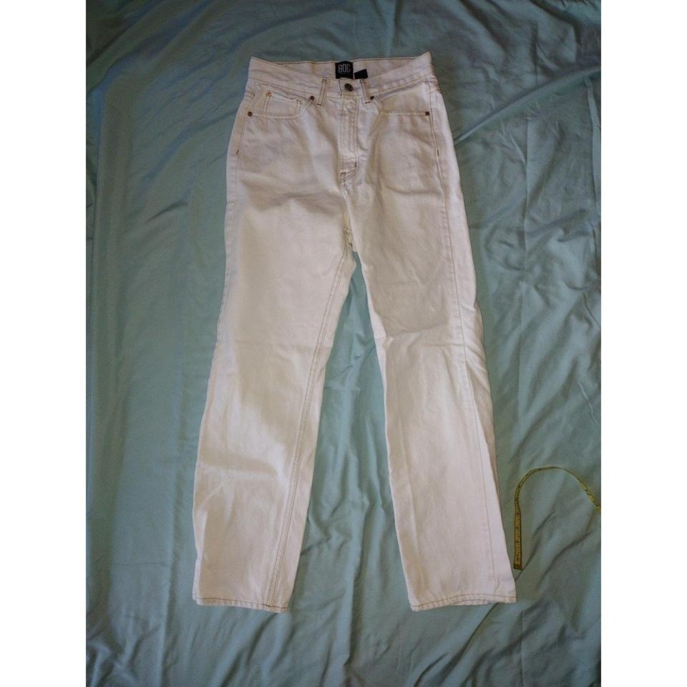 BDG White Boot Cut Jeans Classic Style